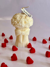 Blooming Bow Bouquet Candle