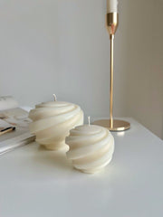 Apple Twirl Candle