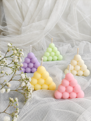 Pearl Pyramid Candle