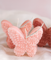 Floral Butterfly candles
