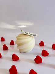 Apple Twirl Candle