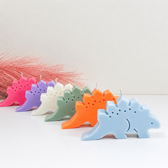 Stegosaurus Candle