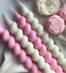 Twirl Taper Candle