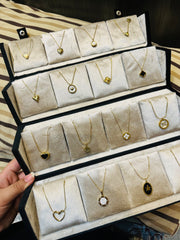 Luxe charm neckless box