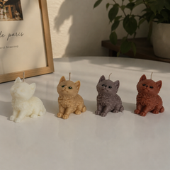Cat candles