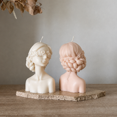Blindfold lady Candle